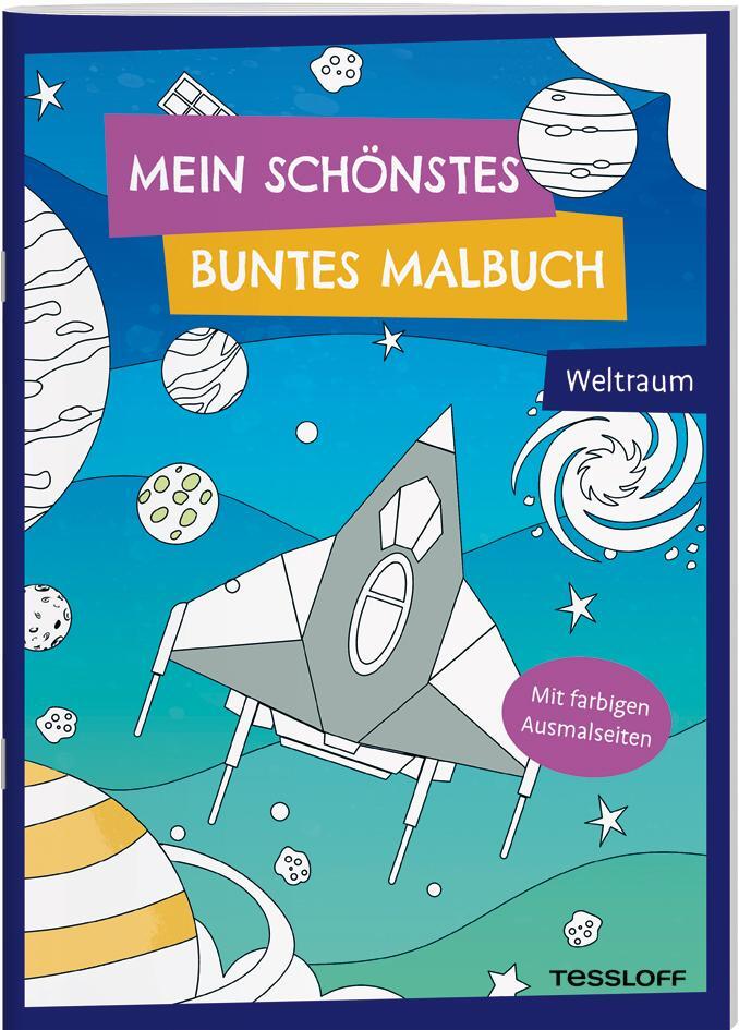 Cover: 9783788645175 | Mein schönstes buntes Malbuch. Weltraum | Broschüre | 32 S. | Deutsch
