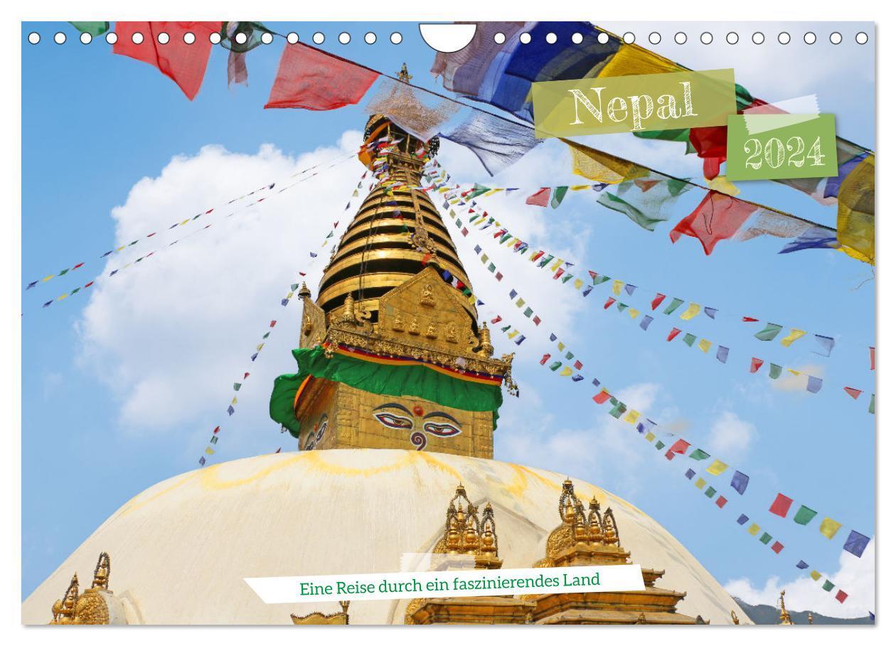 Cover: 9783383032868 | Nepal Eine Reise durch ein faszinierendes Land (Wandkalender 2024...