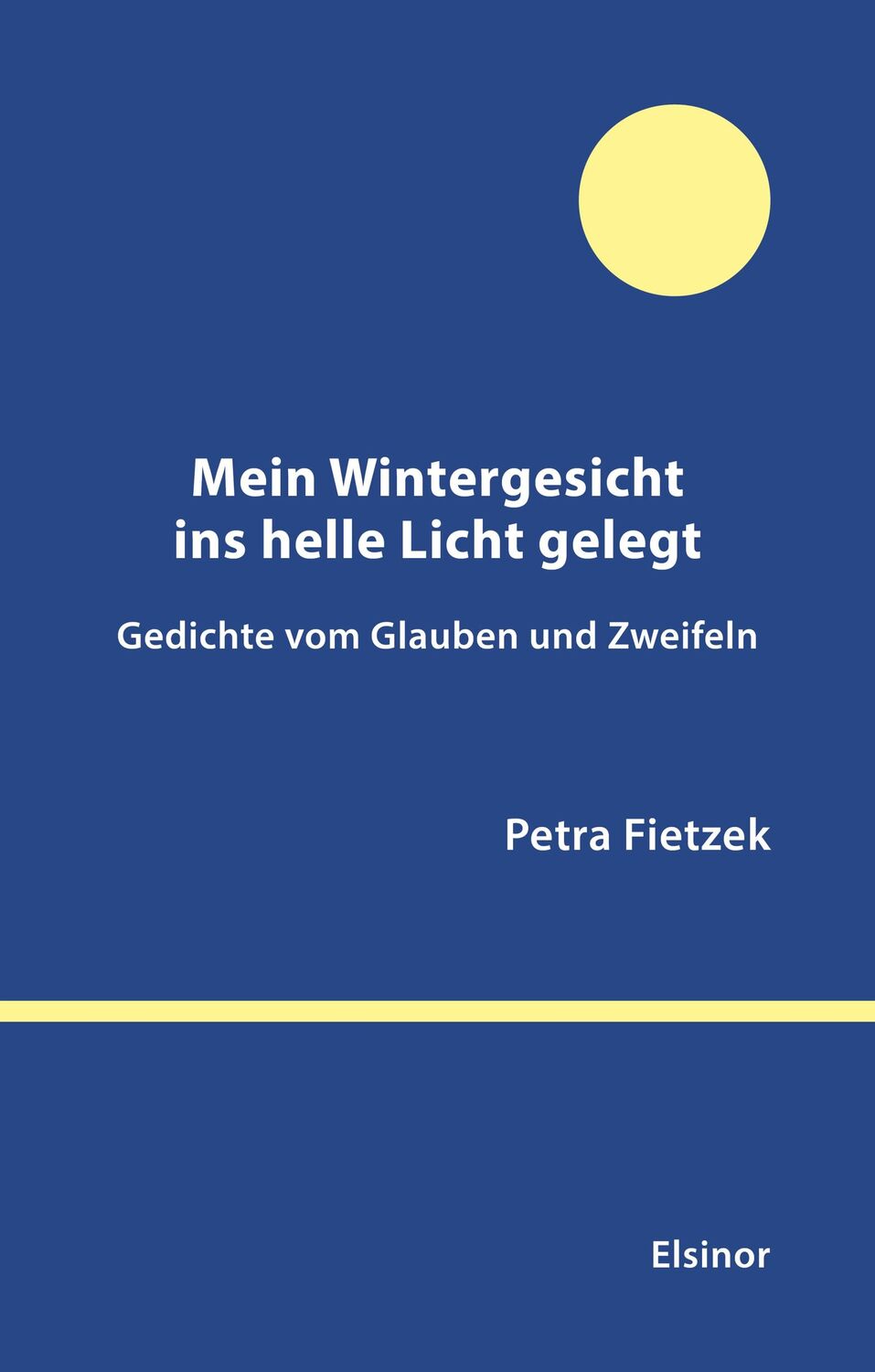 Cover: 9783942788878 | Mein Wintergesicht ins helle Licht gelegt | Petra Fietzek | Buch