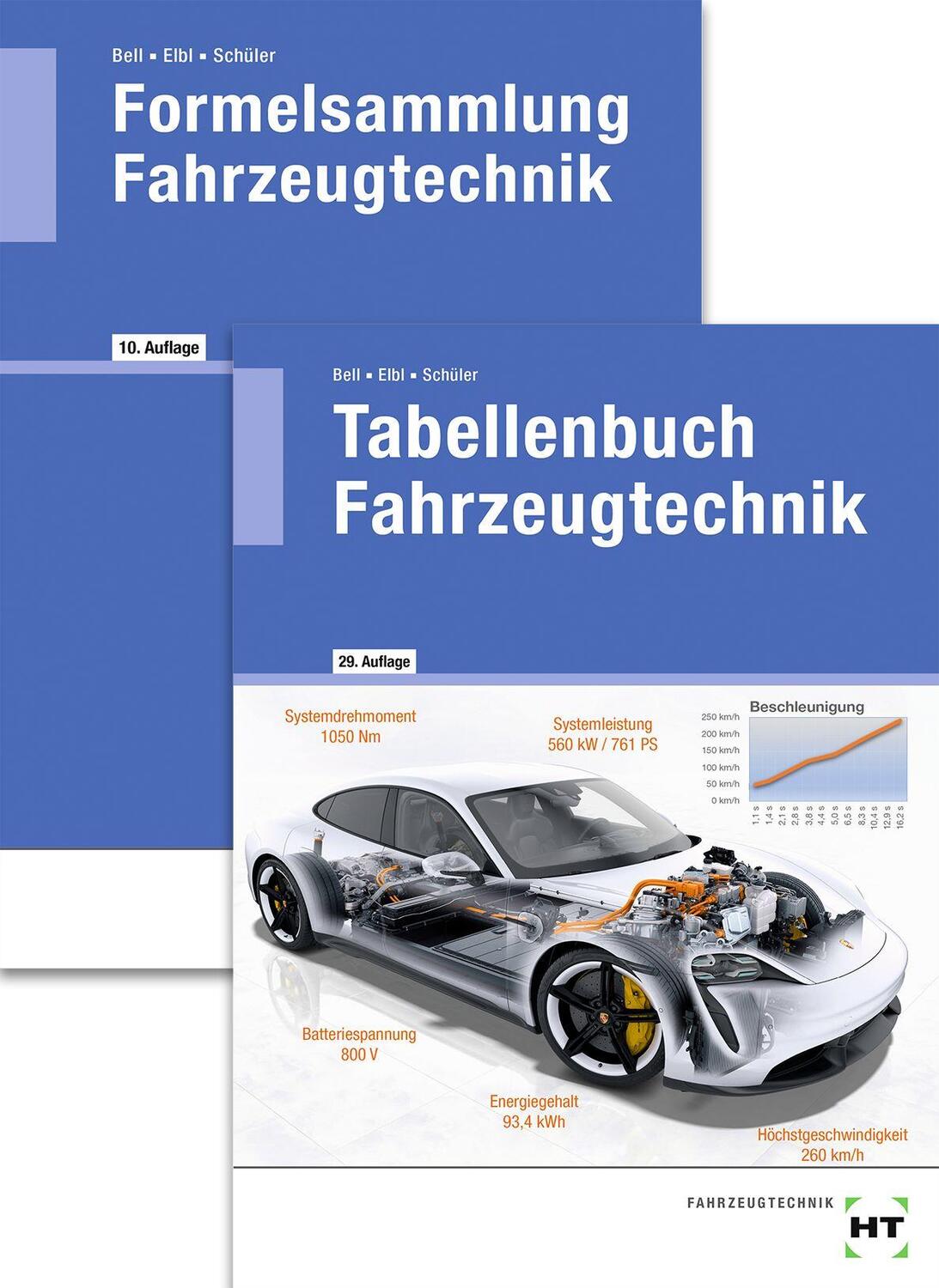 Cover: 9783582351210 | Paketangebot Tabellenbuch Fahrzeugtechnik und Formelsammlung...