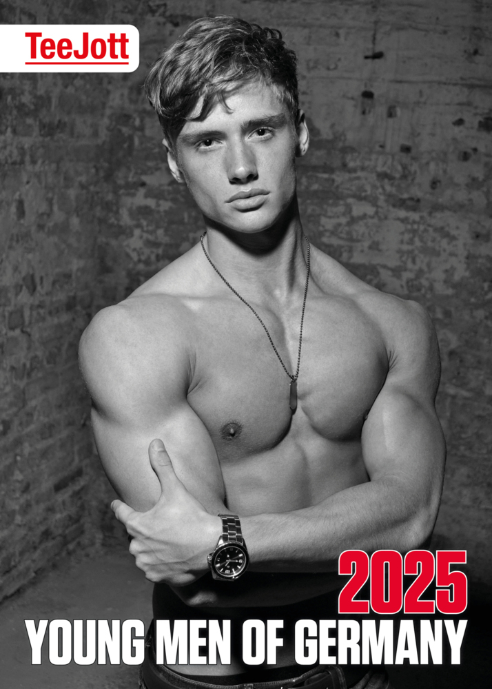 Cover: 9783959857048 | Young Men of Germany 2025 | Kalender 2025 | TeeJott | Kalender | 14 S.