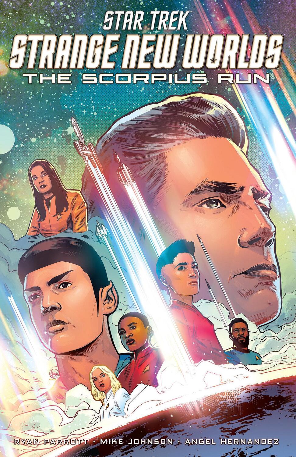 Cover: 9798887240756 | Star Trek: Strange New Worlds--The Scorpius Run | Mike Johnson (u. a.)