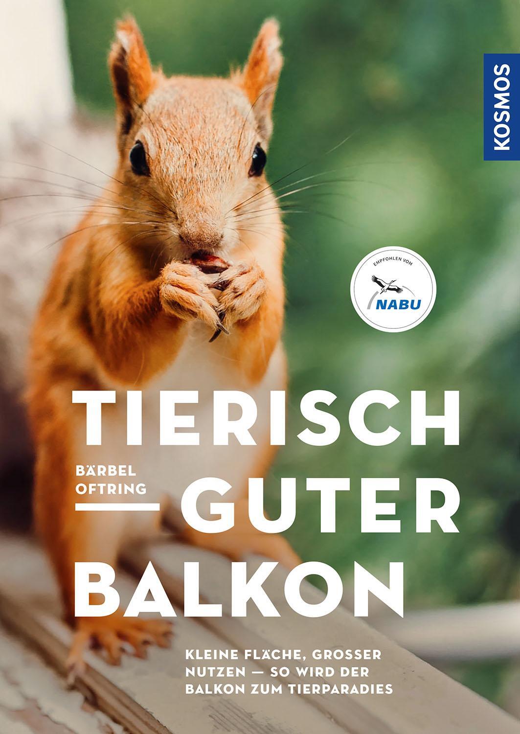 Cover: 9783440174111 | Tierisch guter Balkon | Bärbel Oftring | Taschenbuch | Deutsch | 2022