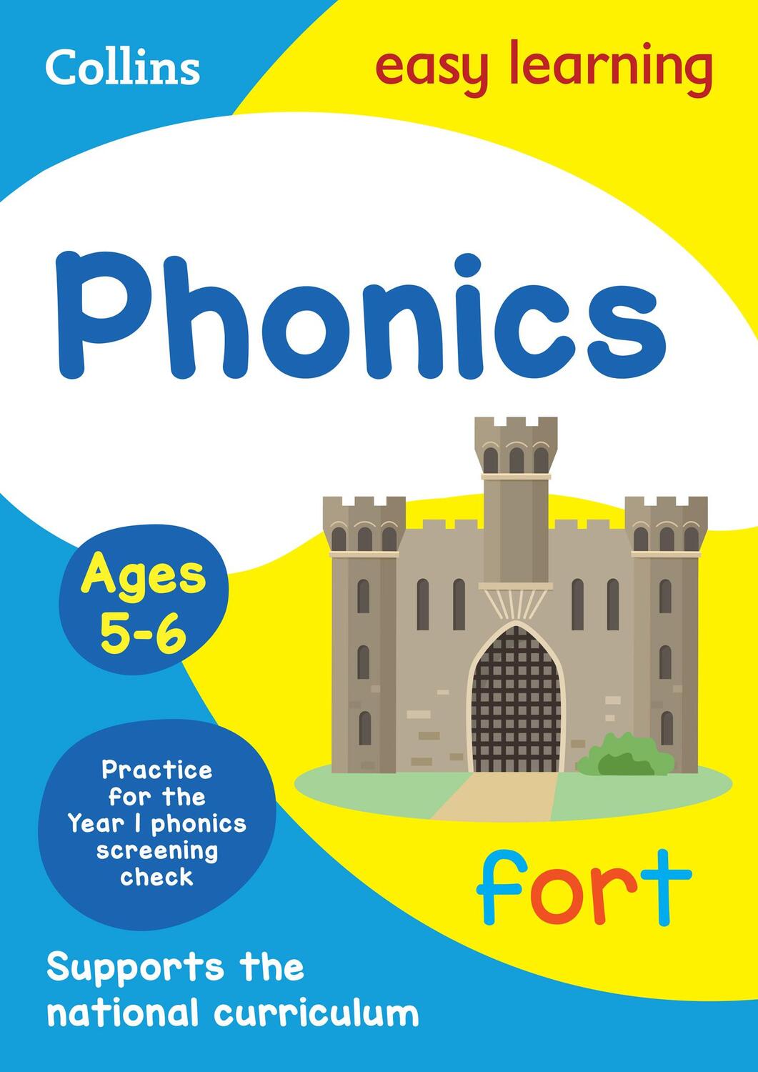 Cover: 9780008617943 | Phonics Ages 5-6 | Ideal for Home Learning | Collins Easy Learning