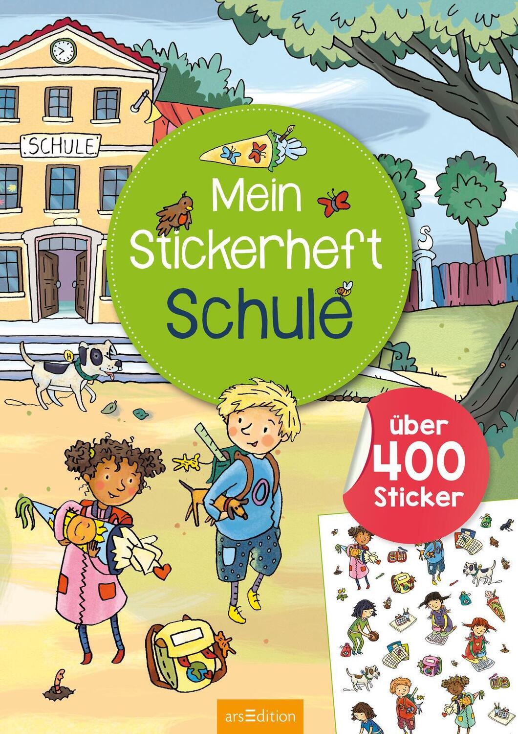 Bild: 9783845846934 | Mein Stickerheft - Schule | Über 400 Sticker | Taschenbuch | 40 S.