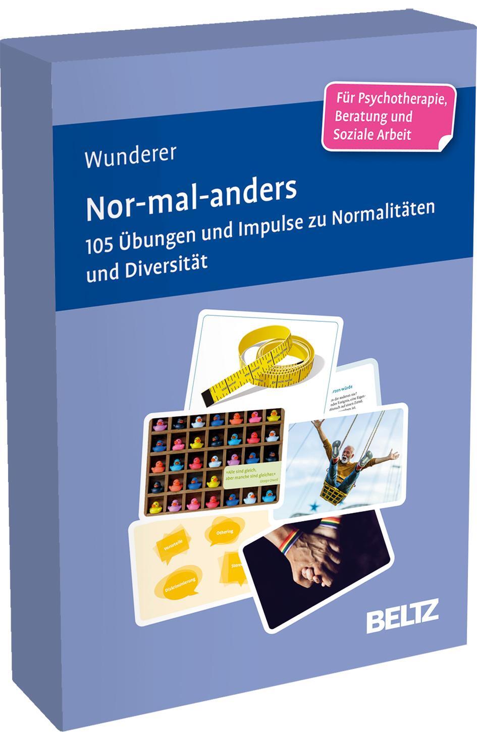 Cover: 4019172100940 | Nor-mal-anders | Eva Wunderer | Box | BeltzTherapiekarten | 105 S.