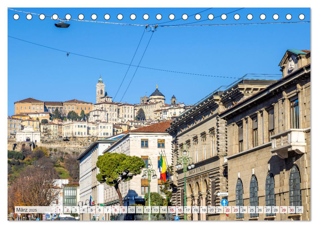 Bild: 9783457151655 | Bezauberndes Bergamo (Tischkalender 2025 DIN A5 quer), CALVENDO...