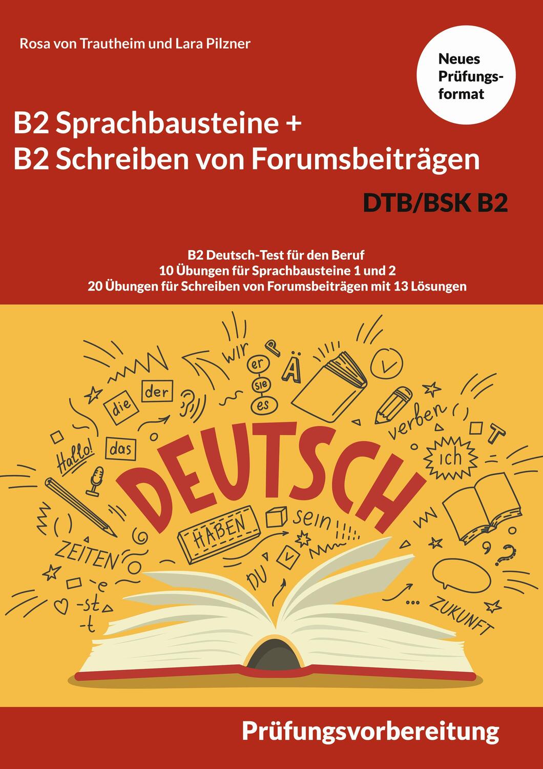 Cover: 9783756223534 | Subtest Sprachbausteine und Schreiben B2 DTB/BSK | Trautheim (u. a.)