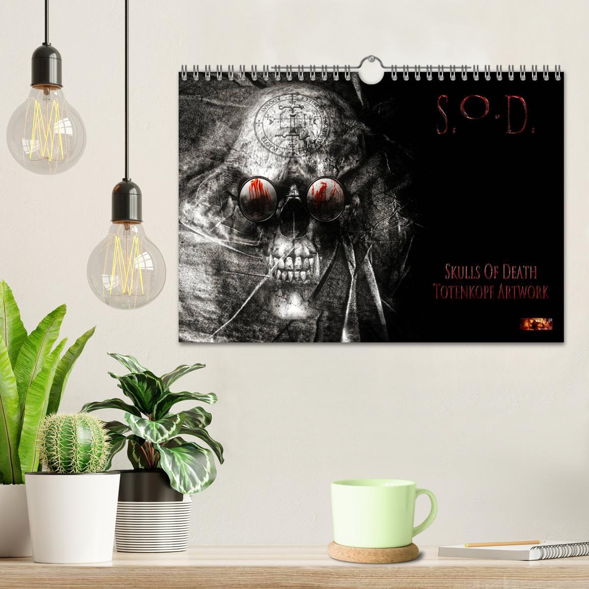 Bild: 9783435729579 | S.O.D. - Skulls Of Death Vol. II - Totenkopf Artworks (Wandkalender...