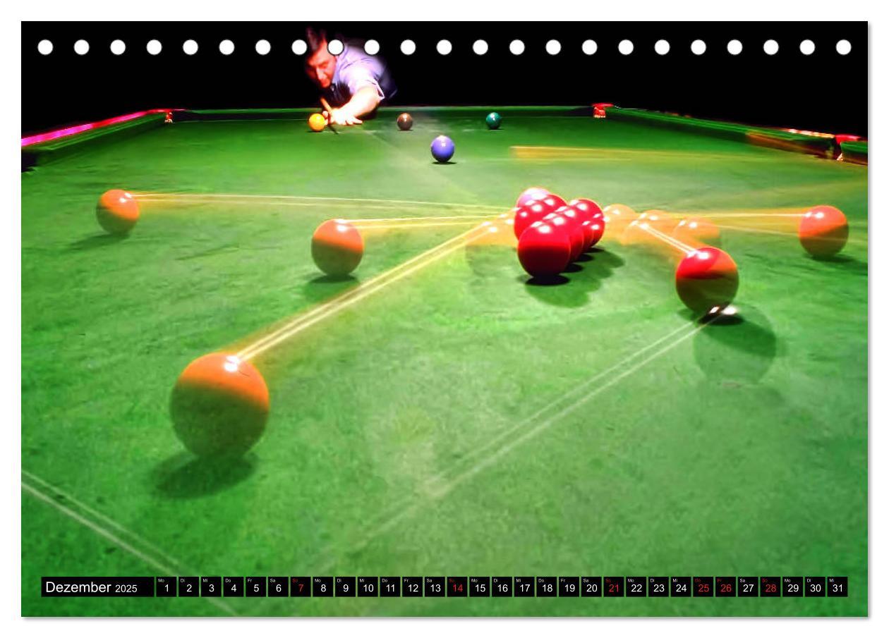 Bild: 9783435287949 | Billard. Konzentration - Sport - Spannung (Tischkalender 2025 DIN...