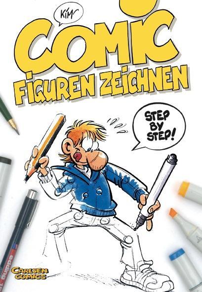 Cover: 9783551768346 | Comic-Figuren zeichnen | Step by Step | Kim Schmidt | Taschenbuch