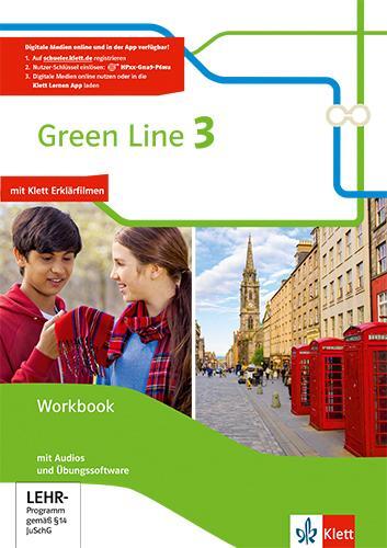 Cover: 9783128342382 | Green Line 3. Workbook mit Audios und Übungssoftware | Bundle | 2016