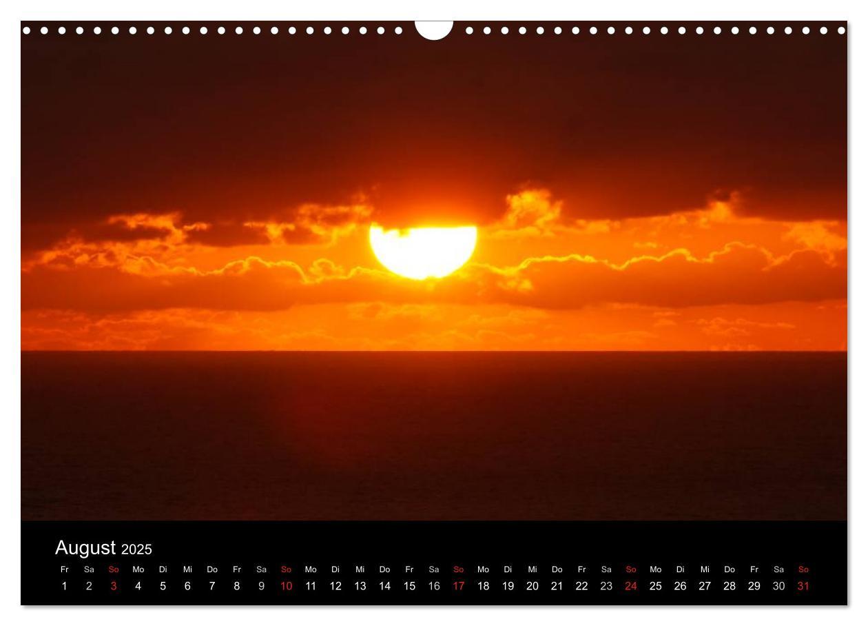 Bild: 9783435806362 | Abend in Helgoland (Wandkalender 2025 DIN A3 quer), CALVENDO...