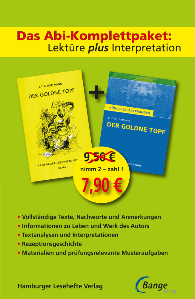Cover: 9783804498273 | Der goldne Topf - Lektüre plus Interpretation: Königs Erläuterung +...