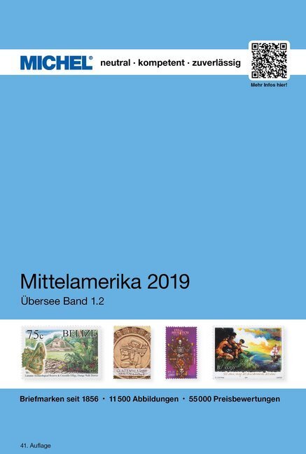 Cover: 9783954022403 | MICHEL Mittelamerika 2019 | Michel | Buch | 896 S. | Deutsch | 2019