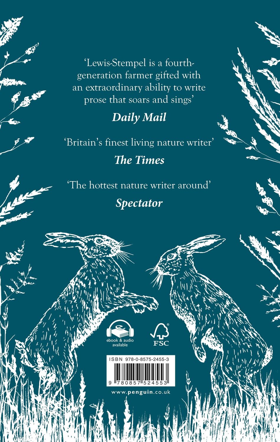 Rückseite: 9780857524553 | The Private Life of the Hare | John Lewis-Stempel | Buch | Gebunden