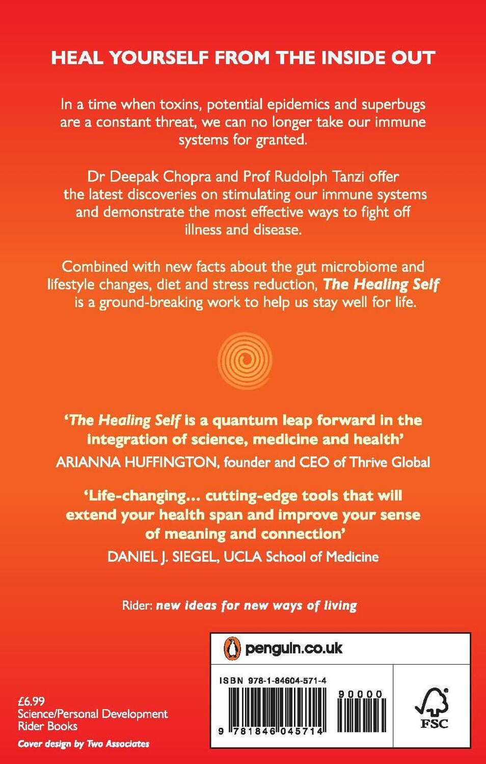 Rückseite: 9781846045714 | The Healing Self | Deepak Chopra (u. a.) | Taschenbuch | Englisch