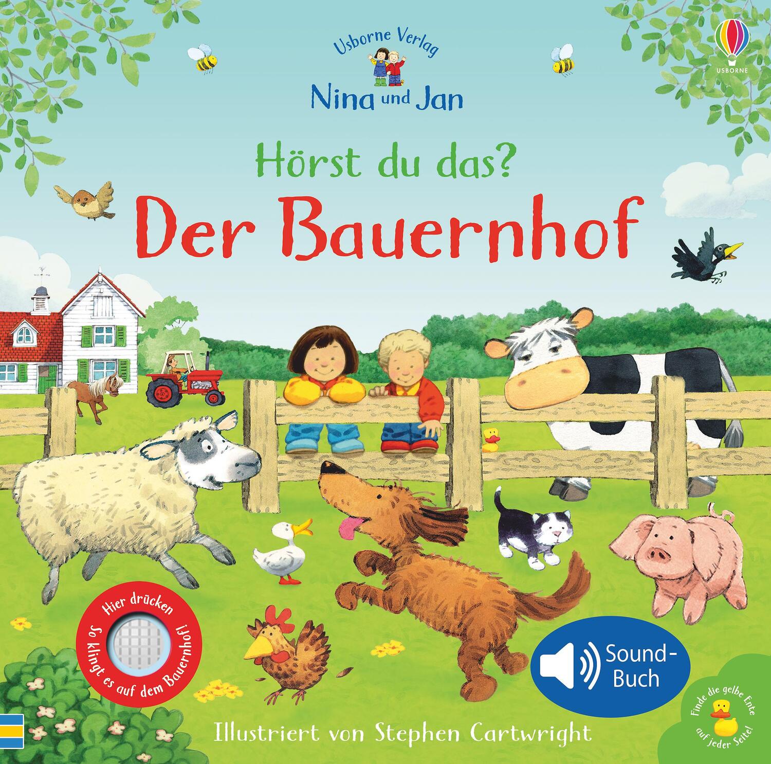 Cover: 9781789412314 | Nina und Jan - Hörst du das? Der Bauernhof | Sam Taplin (u. a.) | Buch