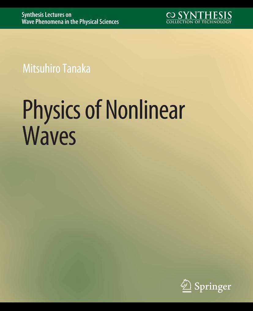 Cover: 9783031014833 | Physics of Nonlinear Waves | Mitsuhiro Tanaka | Taschenbuch | xv