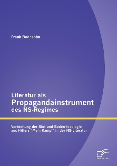 Cover: 9783842889354 | Literatur als Propagandainstrument des NS-Regimes: Verbreitung der...