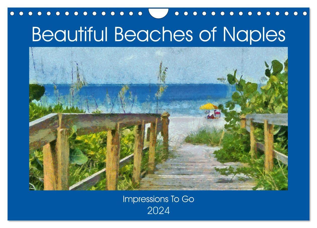 Cover: 9781325869367 | Beautiful Beaches Of Naples (Wall Calendar 2024 DIN A4 landscape),...