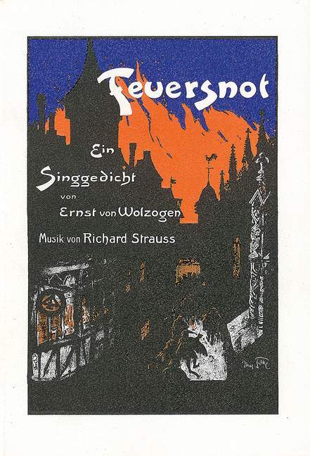 Cover: 9783795778712 | Feuersnot | Richard Strauss | Broschüre | 48 S. | Deutsch | 1987