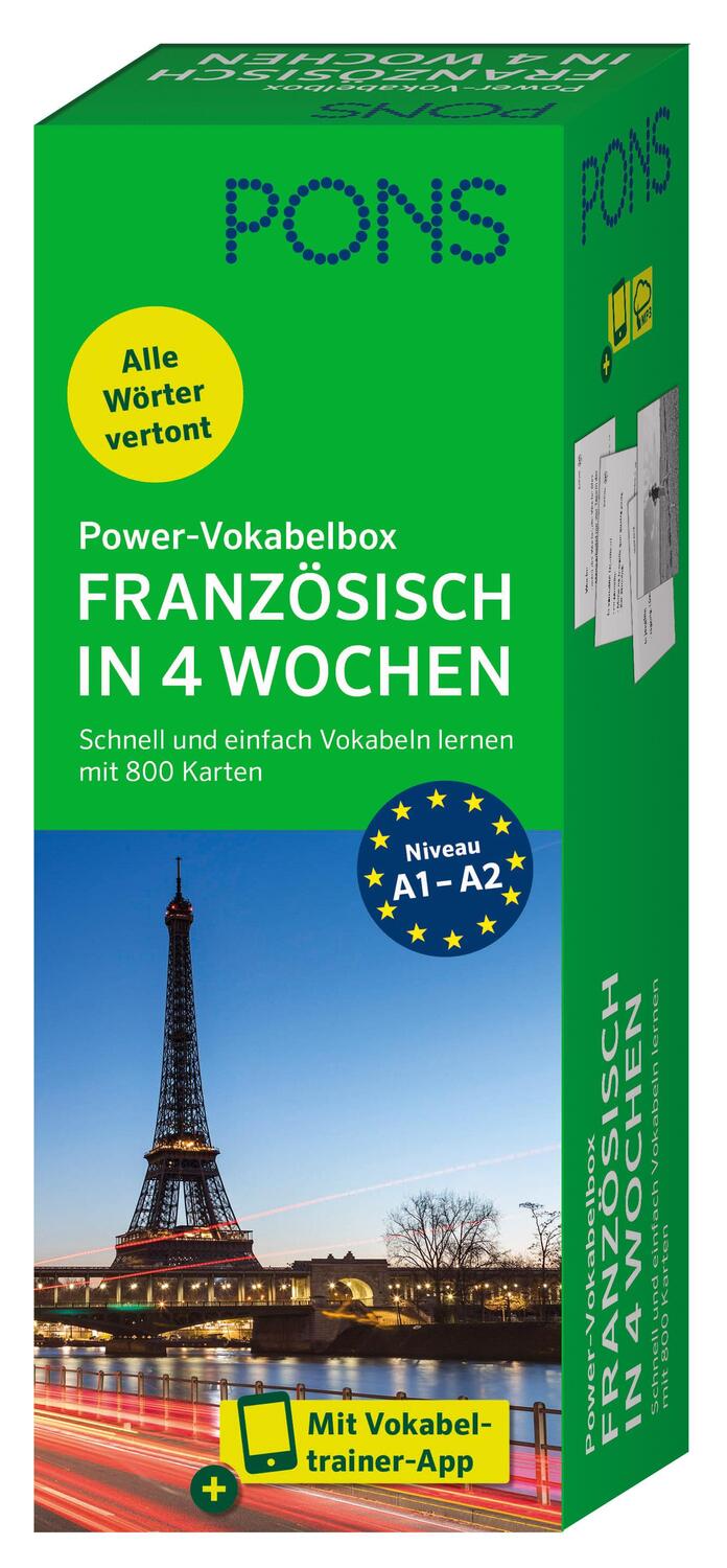 Cover: 9783125660199 | PONS Power-Vokabelbox Französisch | Taschenbuch | 800 S. | Deutsch