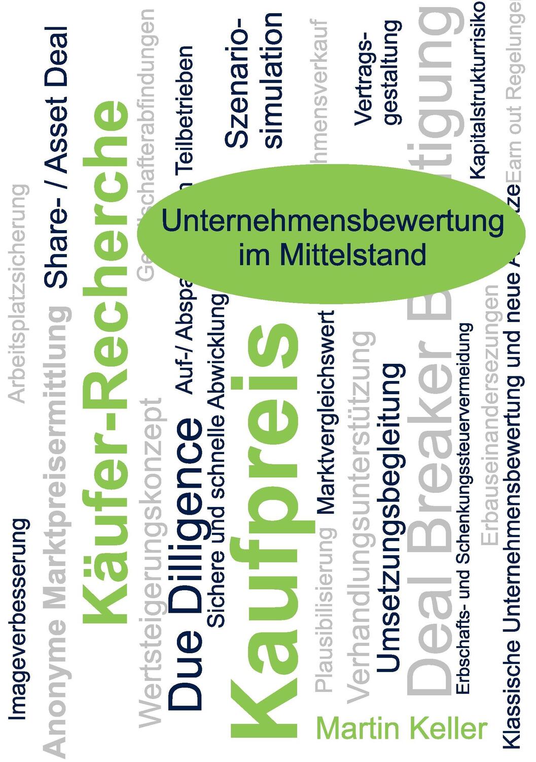 Cover: 9783734796258 | Unternehmensbewertung im Mittelstand | Martin Keller | Taschenbuch