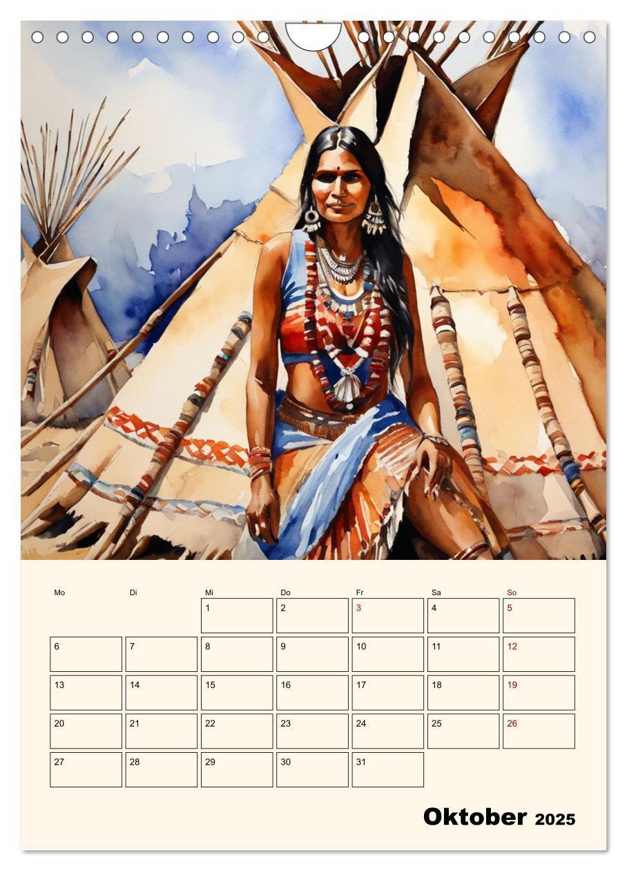 Bild: 9783383814785 | Indianische Kultur (Wandkalender 2025 DIN A4 hoch), CALVENDO...