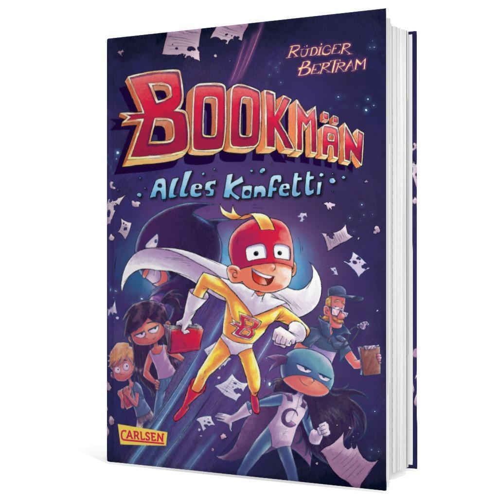 Bild: 9783551651877 | Bookmän: Alles Konfetti | Rüdiger Bertram | Buch | Bookmän | 160 S.