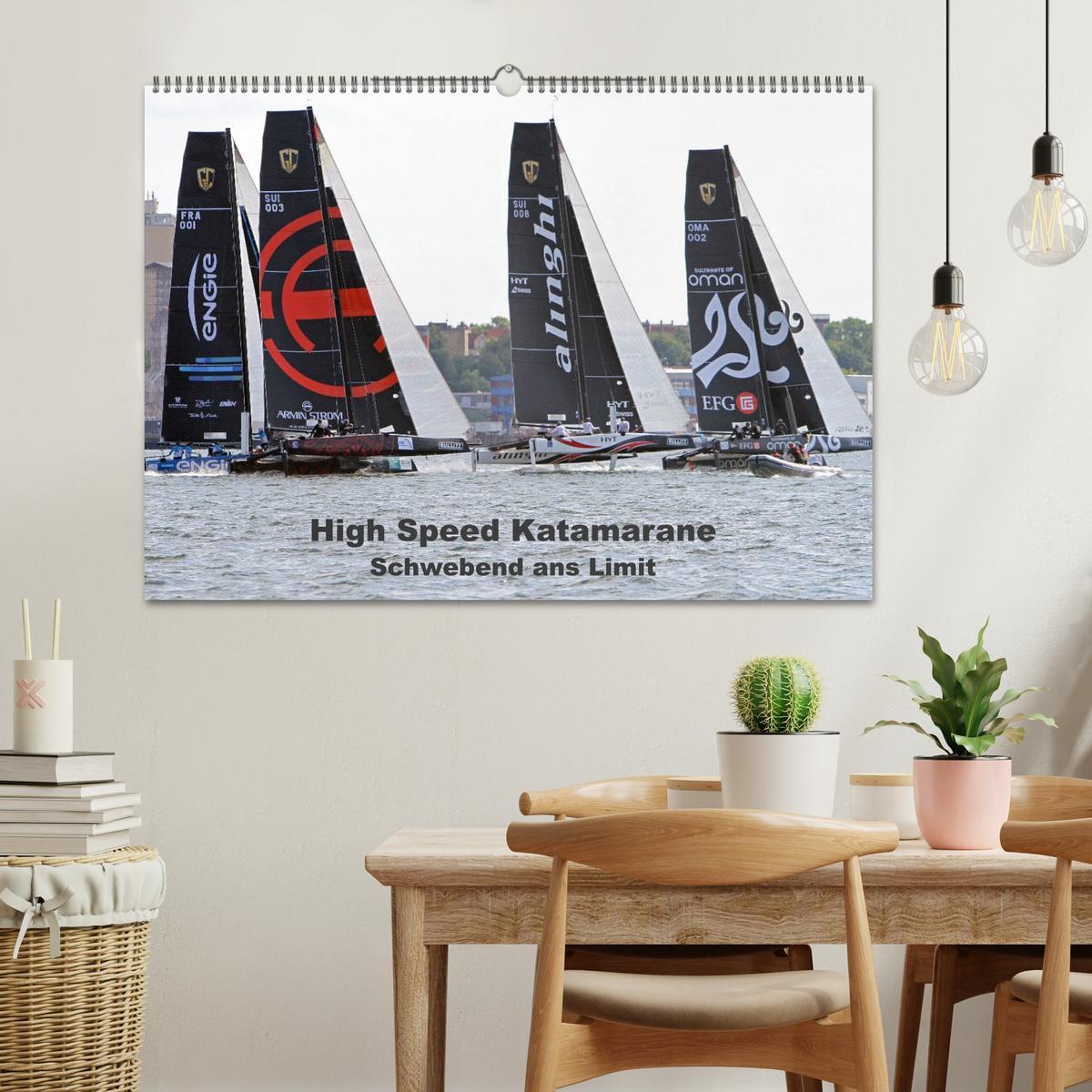 Bild: 9783435587780 | High Speed Katamarane - Schwebend ans Limit (Wandkalender 2025 DIN...