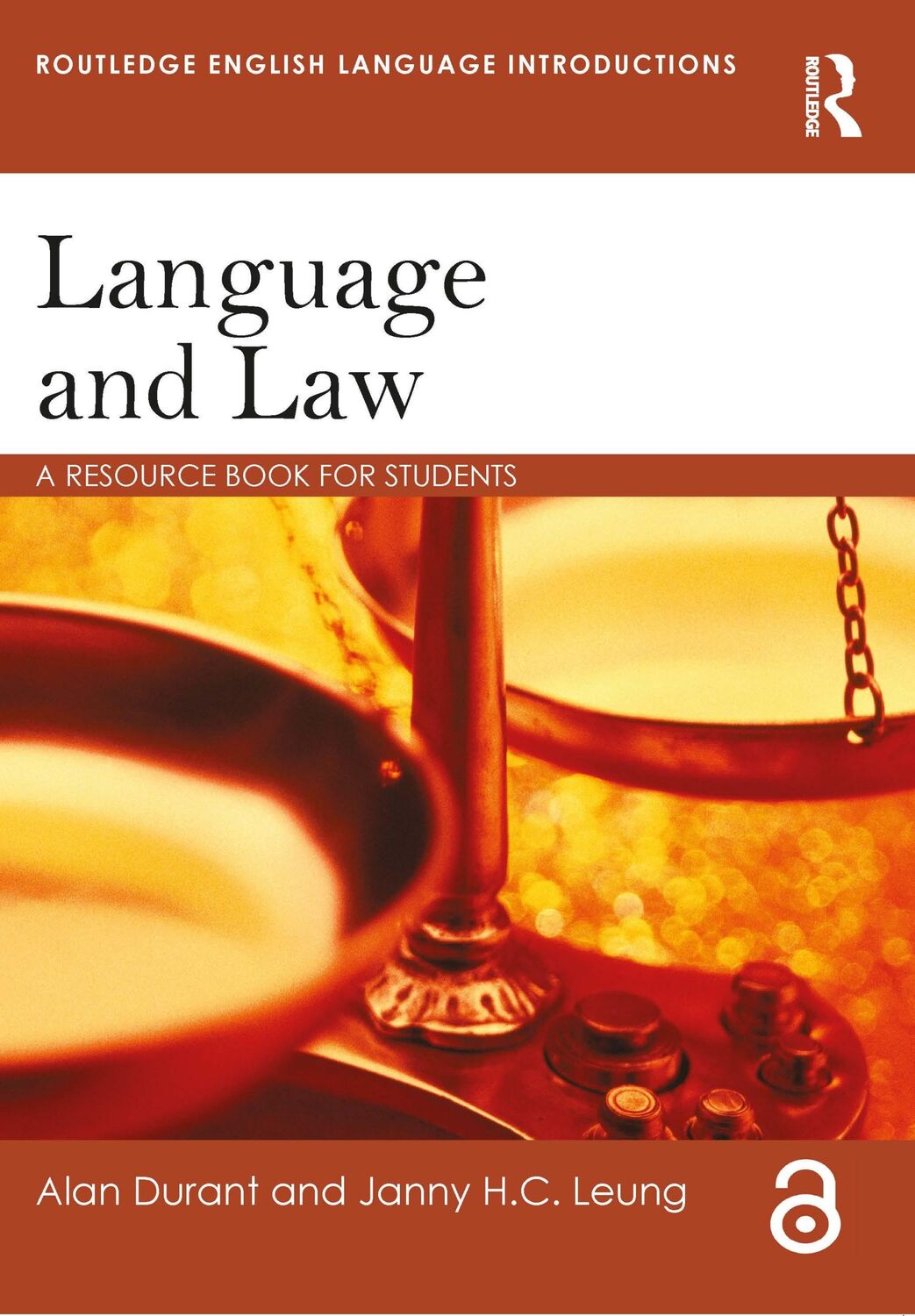 Cover: 9781138025578 | Language and Law | A Resource Book for Students | Alan Durant (u. a.)