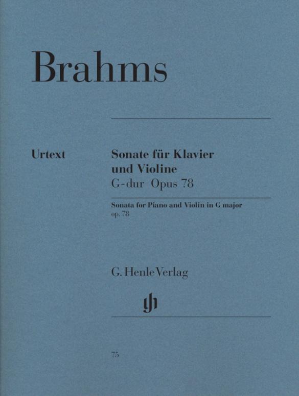 Cover: 9790201800752 | Sonata For Piano And Violin In G Major Op.78 | Johannes Brahms | Buch