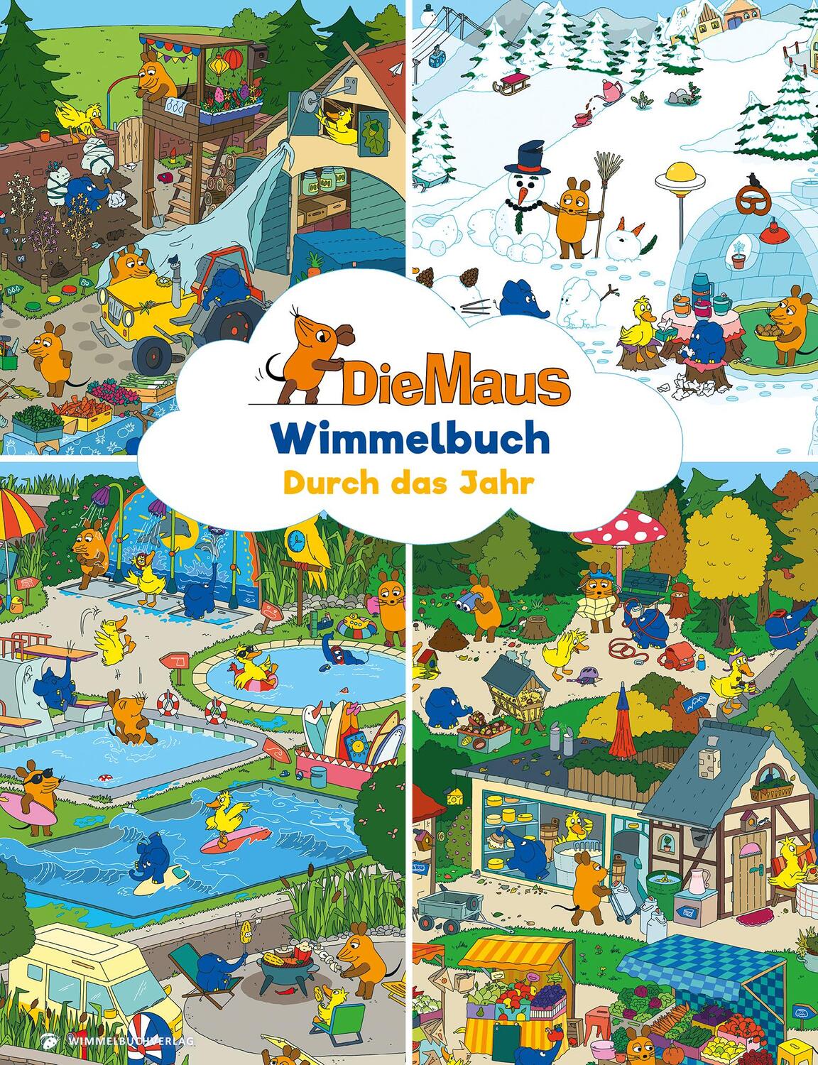 Cover: 9783948638719 | Maus Wimmelbuch - Durch das Jahr mit der Maus | Buch | Deutsch | 2021