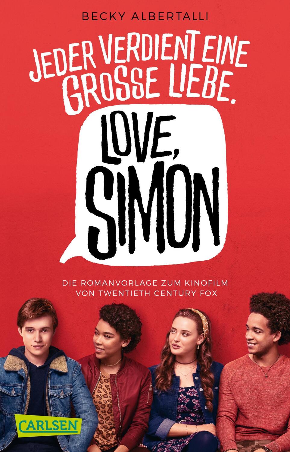 Cover: 9783551317520 | Love, Simon (Filmausgabe) (Nur drei Worte - Love, Simon) | Albertalli