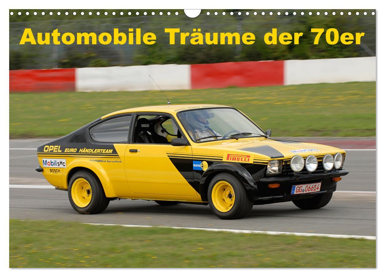 Cover: 9783383940910 | Automobile Träume der 70er (Wandkalender 2025 DIN A3 quer),...