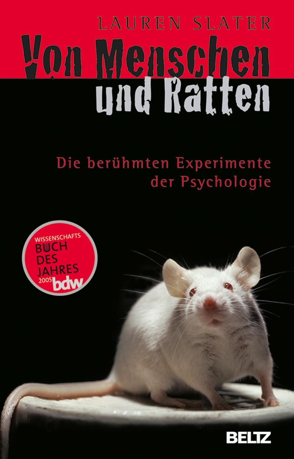 Cover: 9783407221872 | Von Menschen und Ratten | Die berühmten Experimente der Psychologie