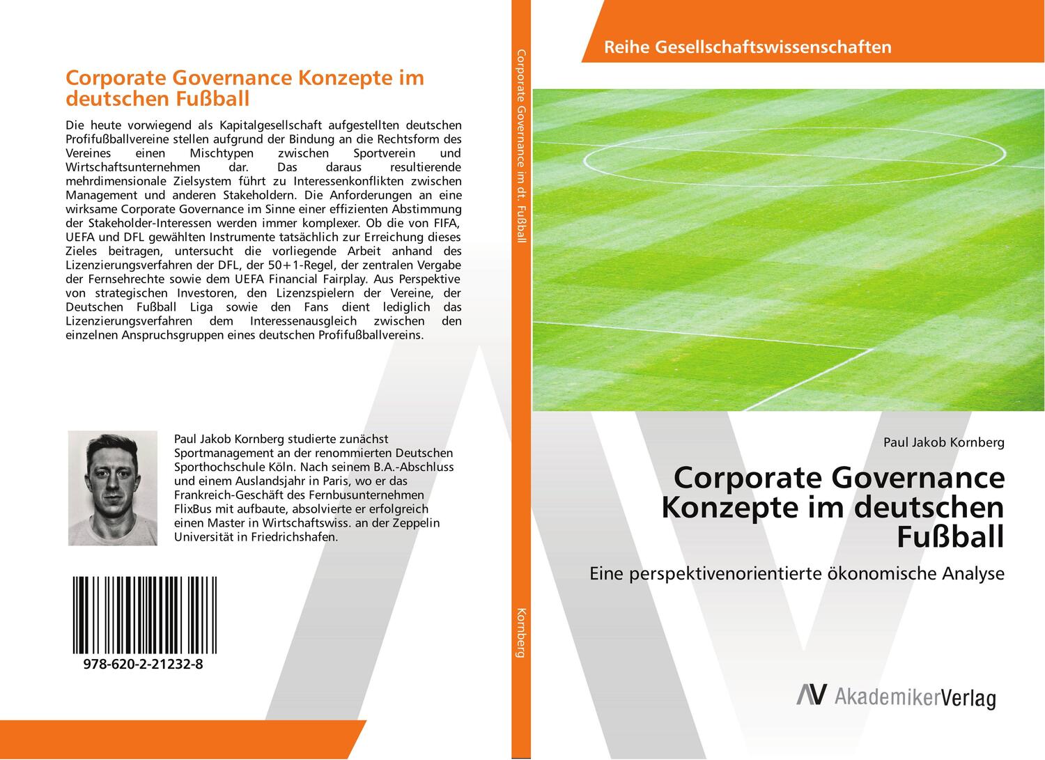 Cover: 9786202212328 | Corporate Governance Konzepte im deutschen Fußball | Kornberg | Buch