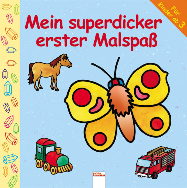 Cover: 9783401090030 | Mein superdicker erster Malspass | Birgitta Nicolas | Taschenbuch