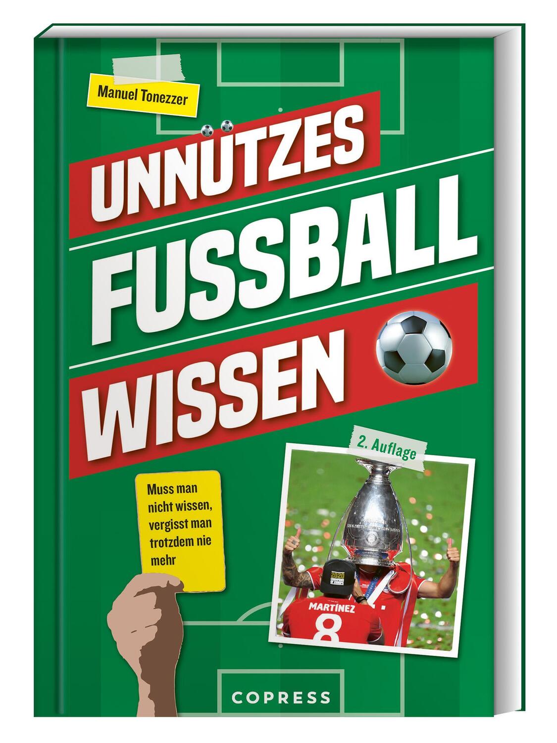 Cover: 9783767913035 | Unnützes Fußballwissen | Manuel Tonezzer | Taschenbuch | 160 S. | 2024