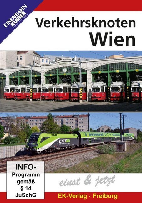 Cover: 4018876084136 | Verkehrsknoten Wien, DVD | Einst und jetzt. DE | DVD | 58 Min. | 2017