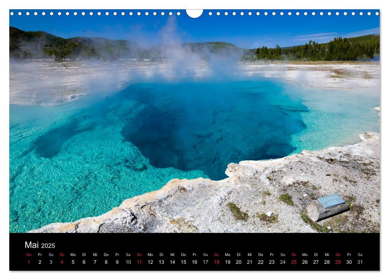 Bild: 9783435664078 | Traumziele in den USA. Der Yellowstone National Park (Wandkalender...