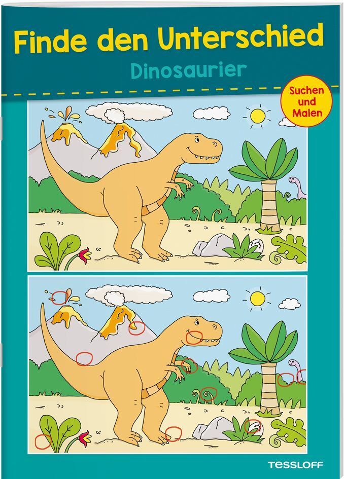 Cover: 9783788640958 | Finde den Unterschied. Dinosaurier | Co.KG | Broschüre | 32 S. | 2019