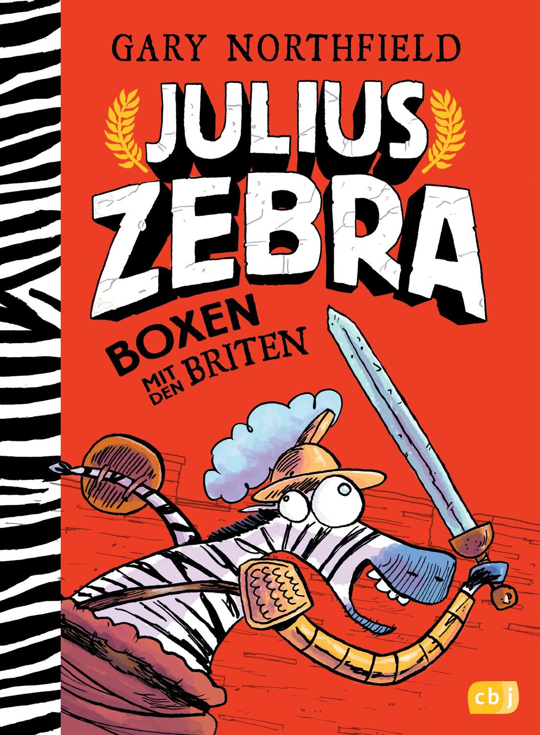Cover: 9783570163931 | Julius Zebra - Boxen mit den Briten | Gary Northfield | Buch | Deutsch