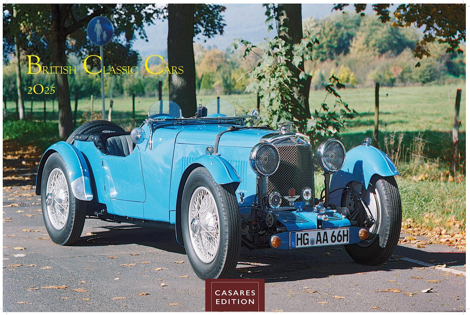 Cover: 9781835240977 | British Classic Cars 2025 S 24x35cm | Kalender | 14 S. | Deutsch