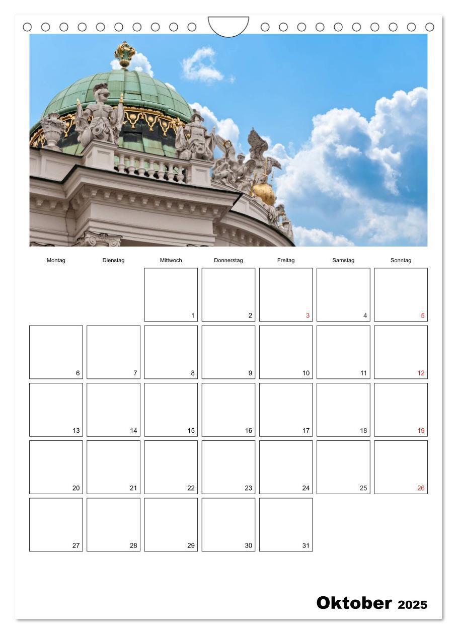 Bild: 9783457011379 | Mein Wien. Juwel an der Donau (Wandkalender 2025 DIN A4 hoch),...