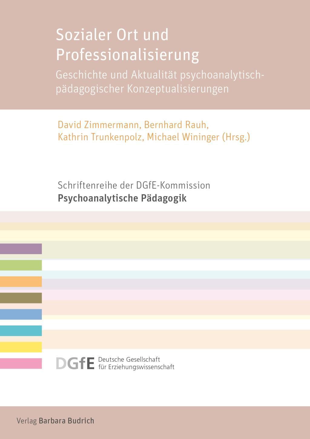 Cover: 9783847423706 | Sozialer Ort und Professionalisierung | Dagmar Ambass | Taschenbuch