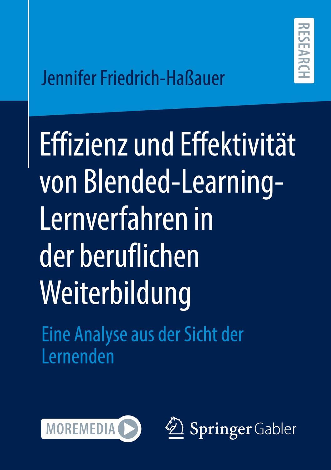 Cover: 9783658420000 | Effizienz und Effektivität von Blended-Learning-Lernverfahren in...