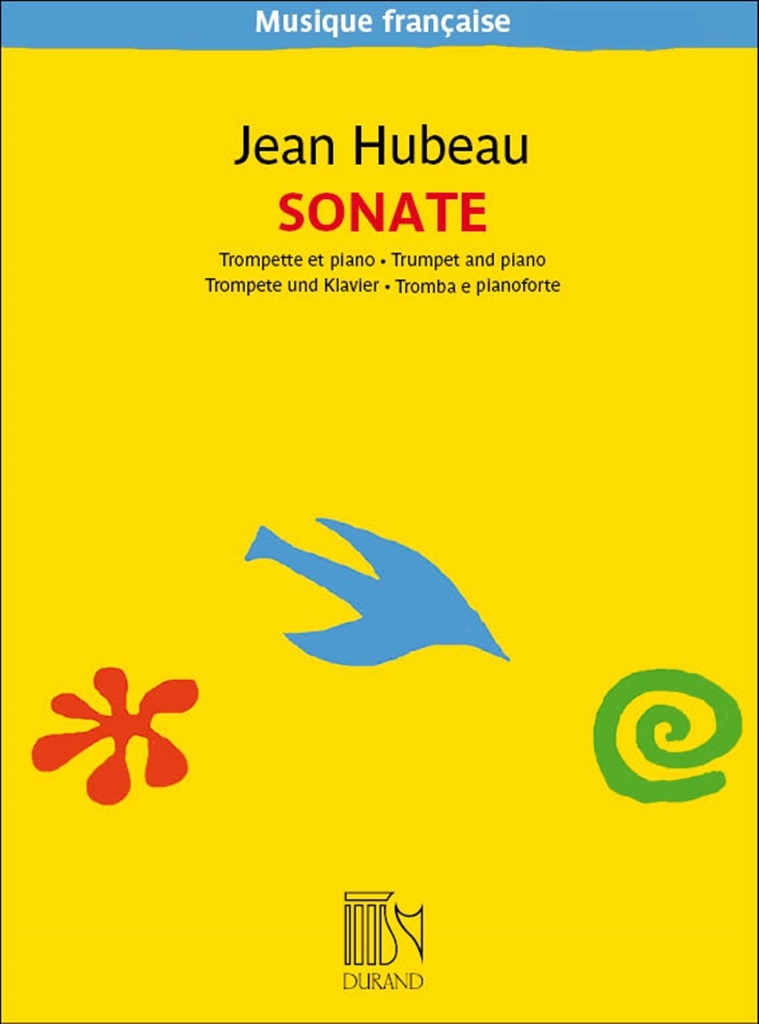 Cover: 9790044082872 | Sonate | Trompette et Piano | Jean Hubeau | Buch + Einzelstimme(n)