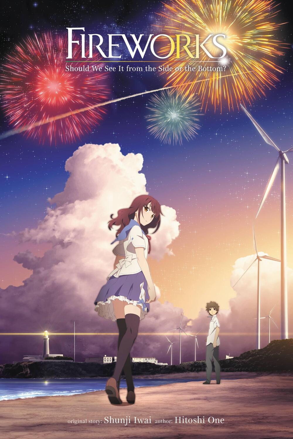 Cover: 9781975353261 | Fireworks, Should We See It from the Side or the Bottom? (Light Novel)